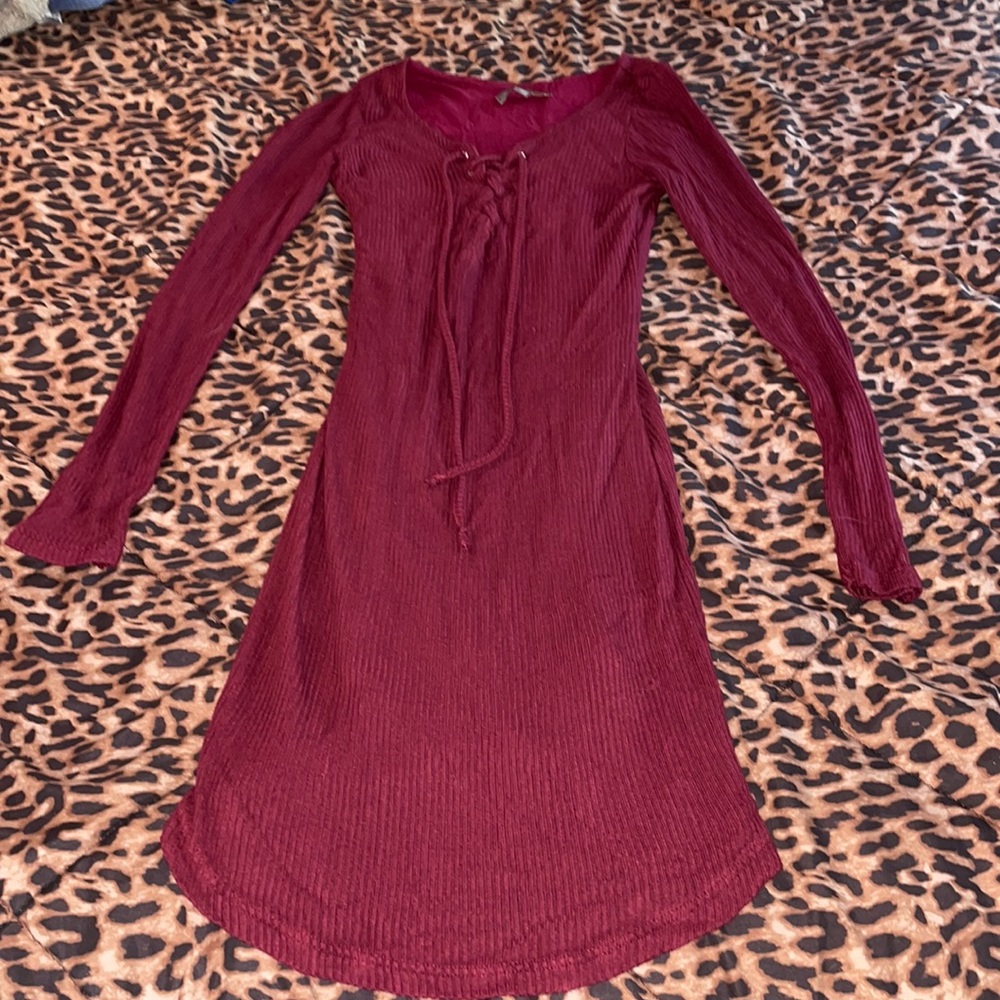 Long sleeve bodycon dress